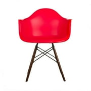 red accent chair flower pattern red modern style armchair with walnut wood legs eiffel dining room chair lounge accent chairs red accent chair flower pattern red modern style armchair with walnut wood legs eiffel dining room chair lounge accent chairs